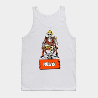 Relax Skeleton Tank Top